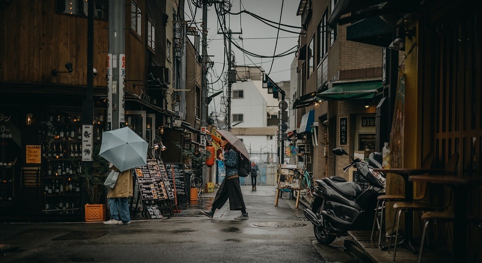 日本东京的一处居民区