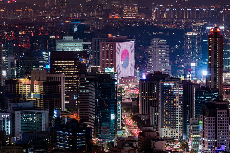 韩国首尔夜景